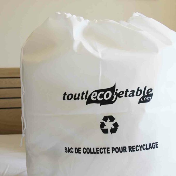 sac de collecte sac de tri sac de recyclage pour les draps jetables