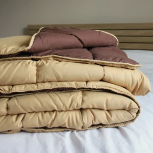 Couette Chaude Reversible Camel_Taupe Couette Chaude Reversible Camel_Taupe