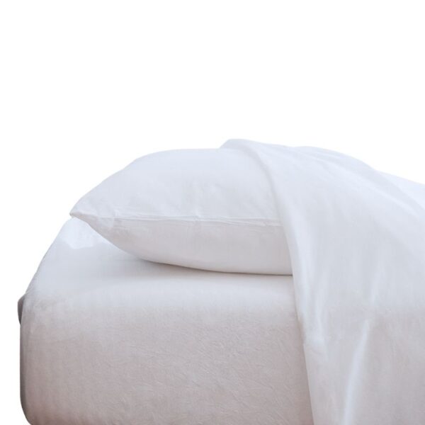 Parure Drap Plat Jetable Luxe 3