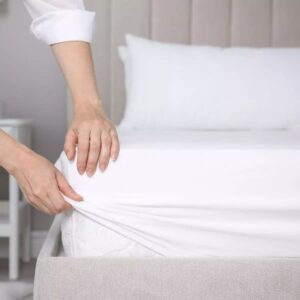 Drap-Housse-Polycoton Drap-Housse-Polycoton